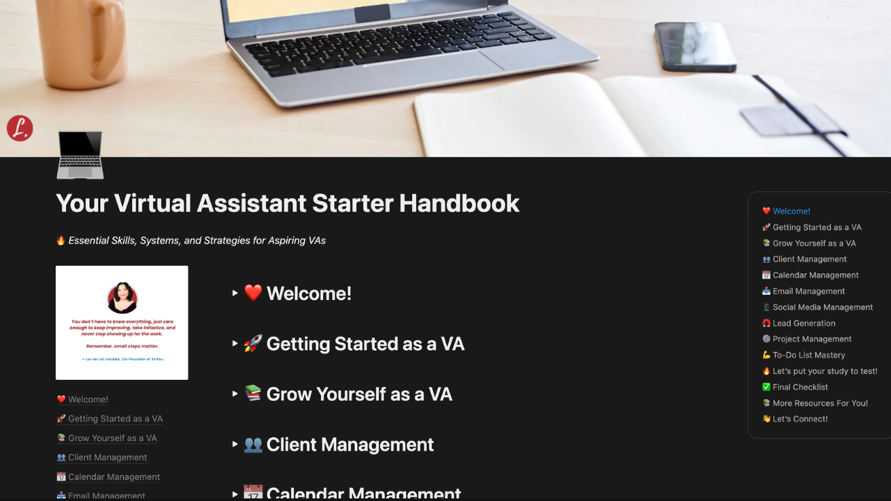 The VA Handbook Cover